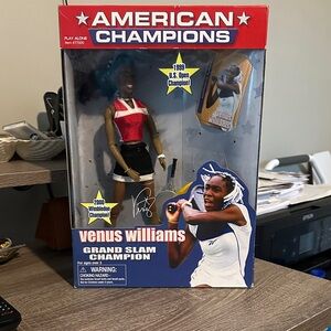 Venus Williams Tennis Champion Doll - Red and Black